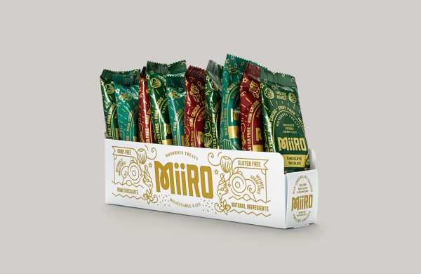 Luxurious Ice Cream Packaging and Branding for MiiRO Ice Cream