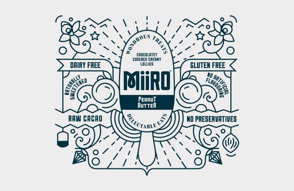 Luxurious Ice Cream Packaging and Branding for MiiRO Ice Cream