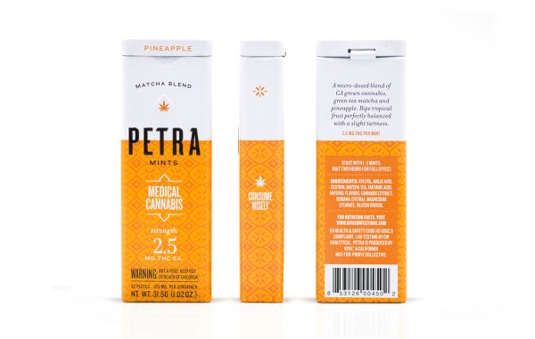 Mint Tin Packaging Design For Petra Mints