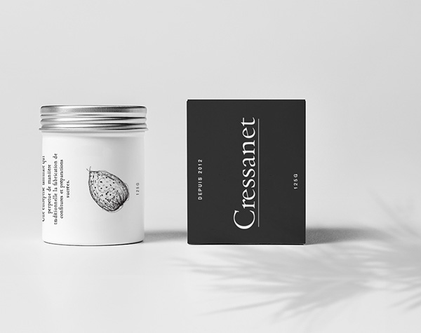 Nut Packaging With Clean Design For Cressanet