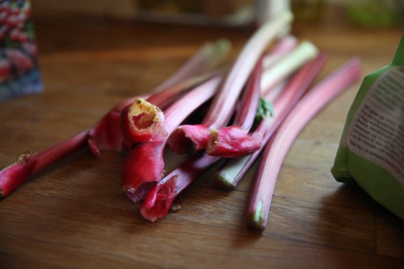 Easy Rhubarb Crumble Pie - You can’t fail this