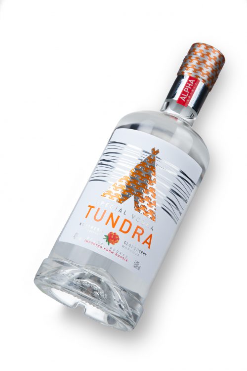 Russian Vodka Packaging Design for Tundra Vodka and Bitters