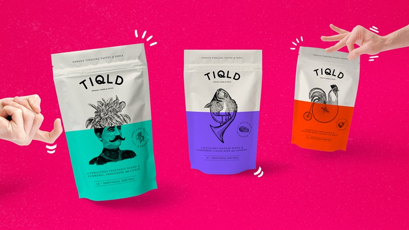 These Indian Spice Packaging Designs Comes With A Split Personality