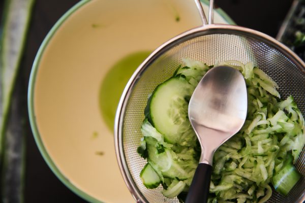 Cucumber Basil Gin and Tonic With Lime