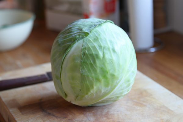 Classic Coleslaw Side Salad with Yogurt and Mayonnaise