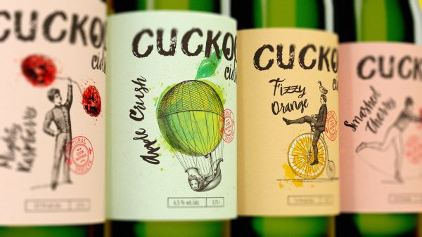 Cuckoo Cider Branding and Packaging Design