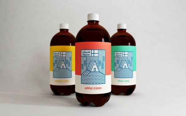 Awesome Cider Packaging Design