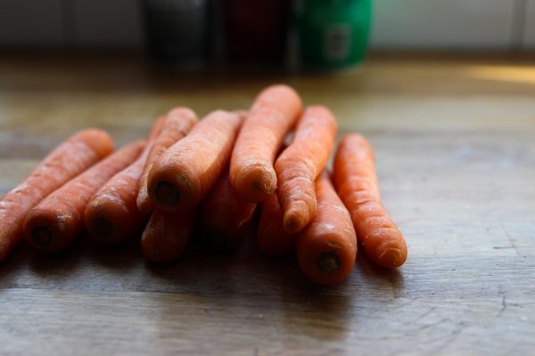 Grilled Carrots with Cashews, Pickled Onions and Yogurt