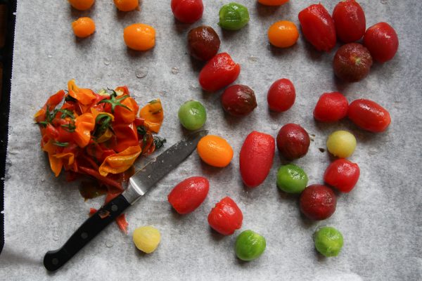 How To Make Oven Dried Cherry Tomatoes