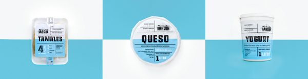 Modern Mexican Food Packaging for Productos Del Jardín