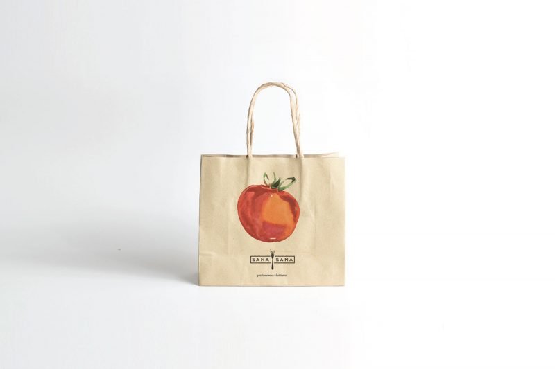 Illustrations of Vegetables Makes This Costa Rican Café Branding Stand