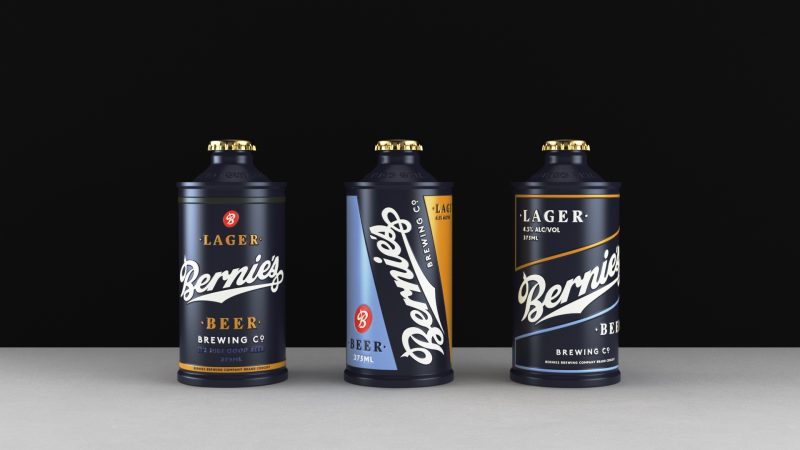 See The Amazing Beer Branding & Packaging for Bernie’s Brewing
