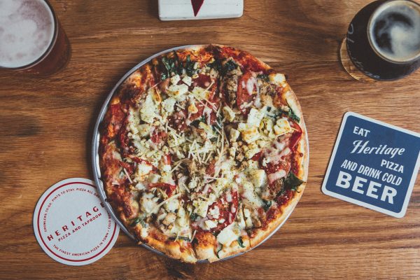 Branding and Interior Design for Heritage Pizza and Taproom