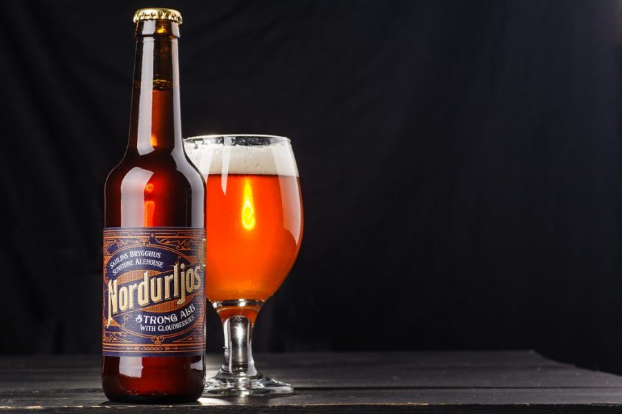 Cloudberry Beer Bottle Packaging Design - Check out Nordurljos