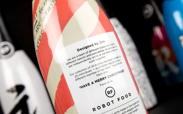 This Agency Created 20 Unique Wine Bottles To Wish Clients a Merry Christmas