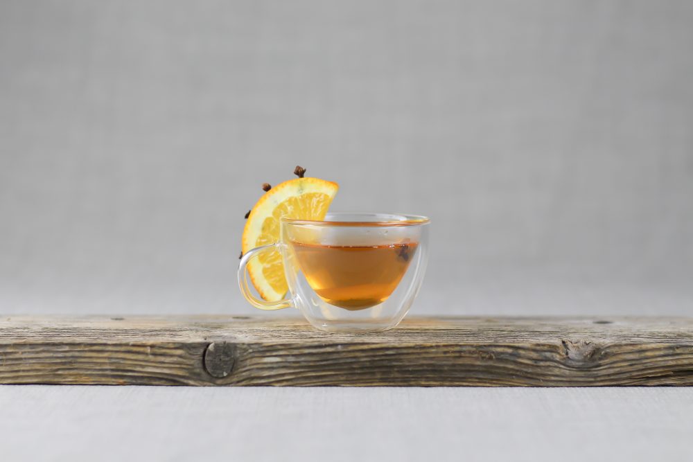 Warm Orange Clove Cocktail with Cognac