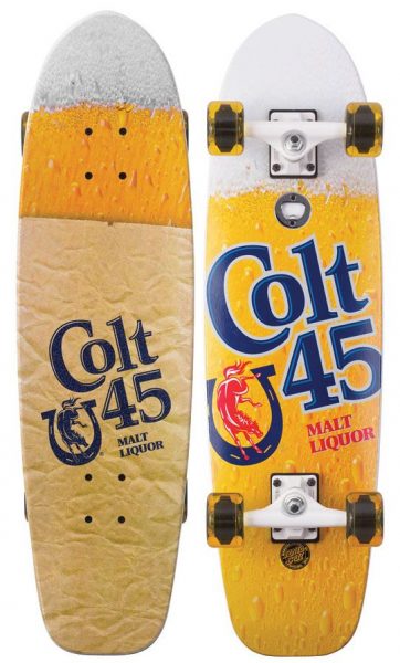 Colt 45 Food Skateboards