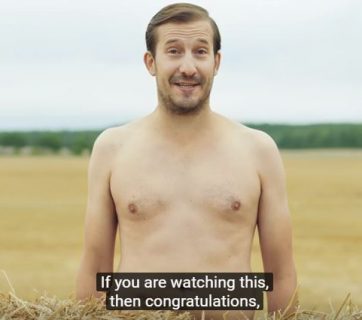 Absolut Vodka Goes Naked In Their New Brilliant Ad