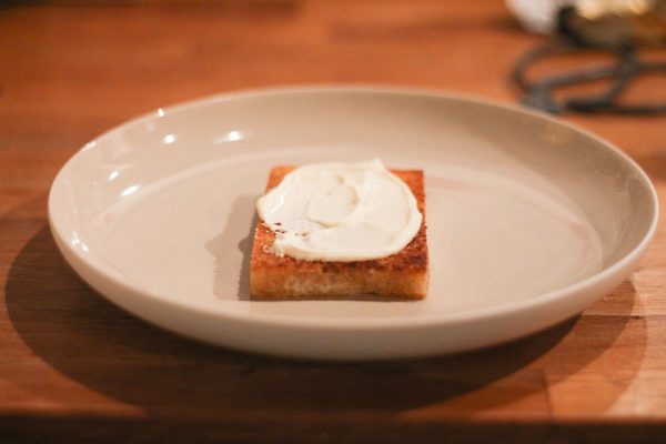 Avocado Toast with Lumpfish Roe, Lemon and Creme Fraiche