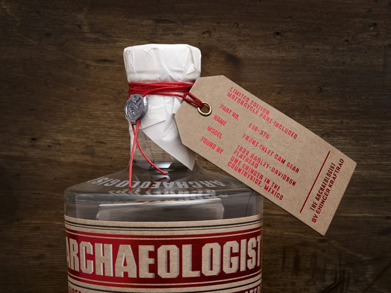 The Motorcycle Part Gin - Take a look at The Archaeologist Gin