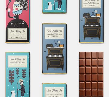 This Chocolate Comes with Illustrations Inspired by Classic Novels