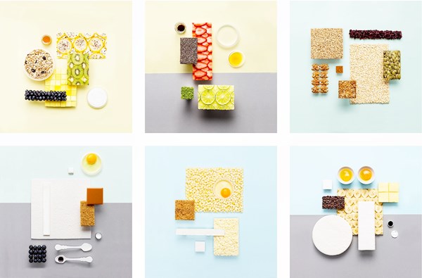 Breakfast as Graphic Design - What’s for breakfast by Crudo