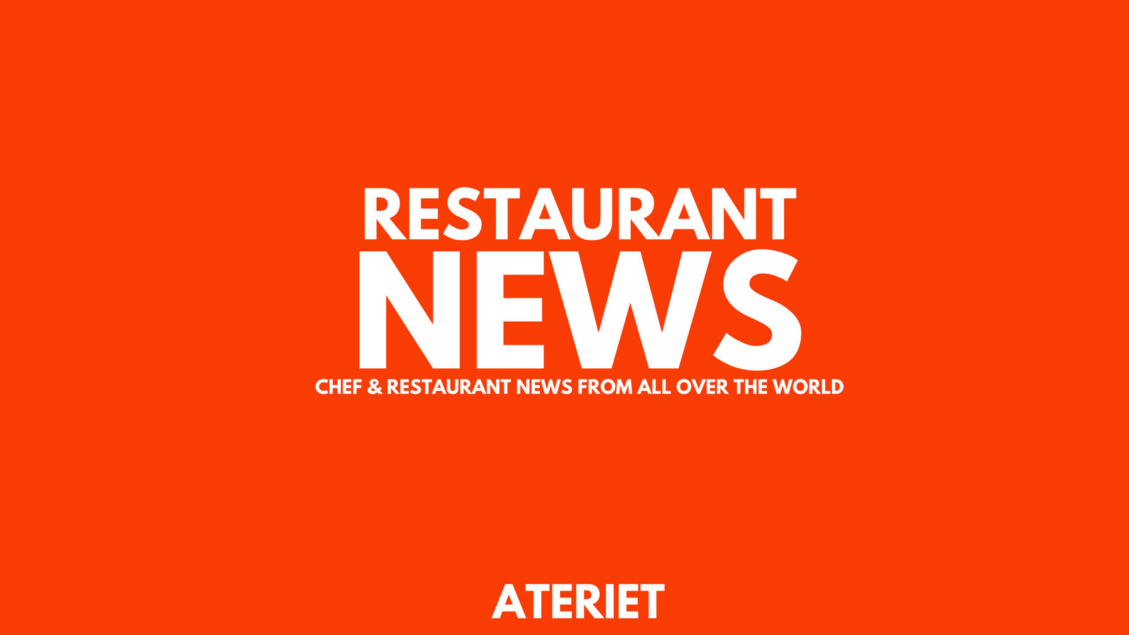 Restaurant News March 23rd 2018