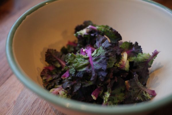 Warm Anchovy Salad with Soft Boiled Egg