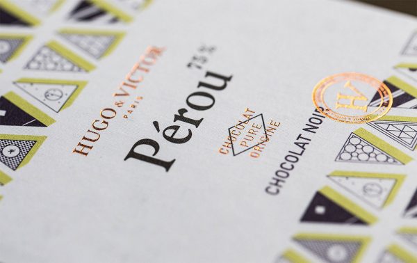 Hugo and Victor Chocolate Packaging Design