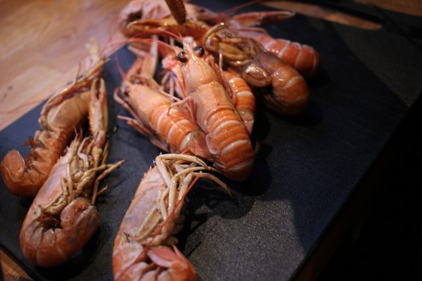 Langoustine with Cabbage, Butter and Japanese Soy Mayonnaise