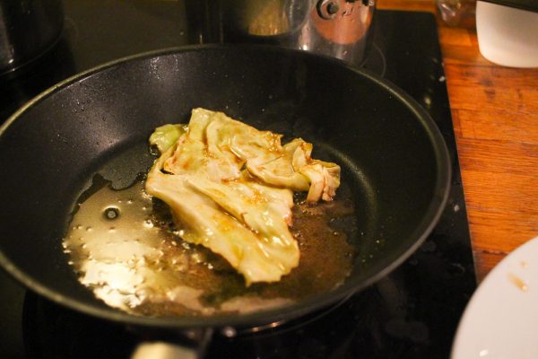 Langoustine with Cabbage, Butter and Japanese Soy Mayonnaise