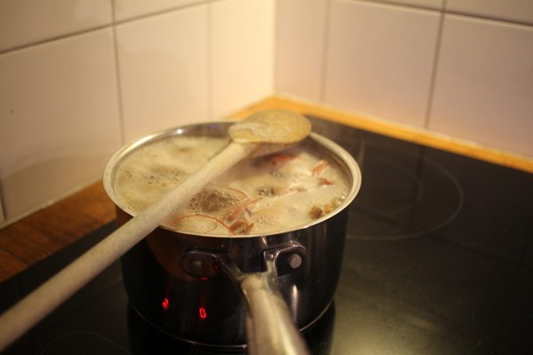 Langoustine with Cabbage, Butter and Japanese Soy Mayonnaise