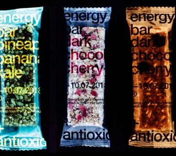 Clean But Cool Energy Bar Packaging Design