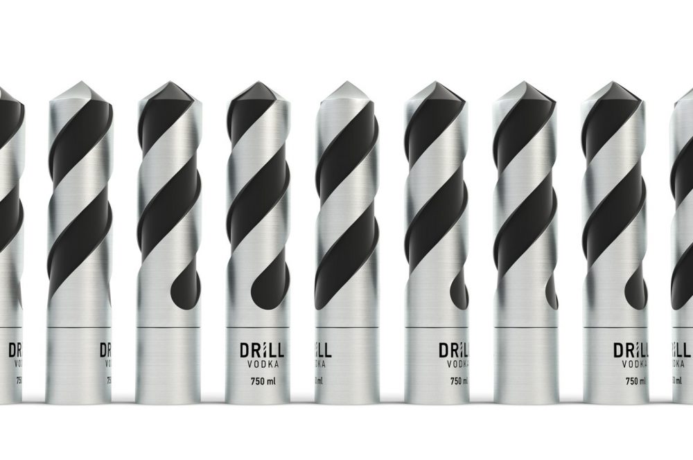 Drill Vodka Comes In a Drill-Shaped Bottle