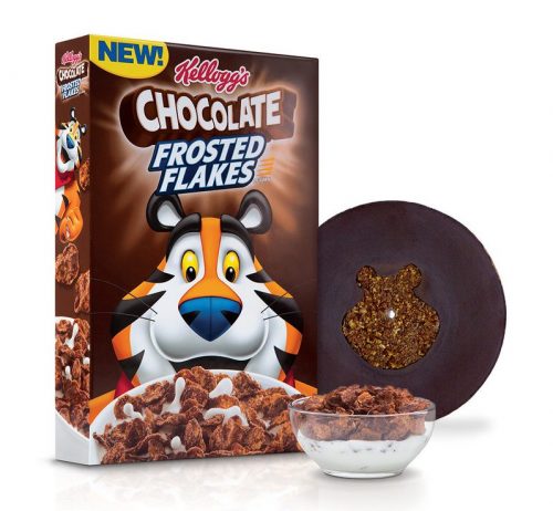 Kellogg’s Releases Playable Chocolate Record with Cereal