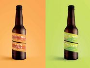 Ticketybrew is a beer that you’ll learn to recognize fast. It comes with a twisted packaging design, check out the Ticketybrew beer packaging.