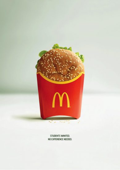 Check Out McDonald’s Clever Job Ads