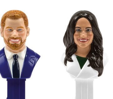 Prince Harry and Meghan Markle Pez Dispensers