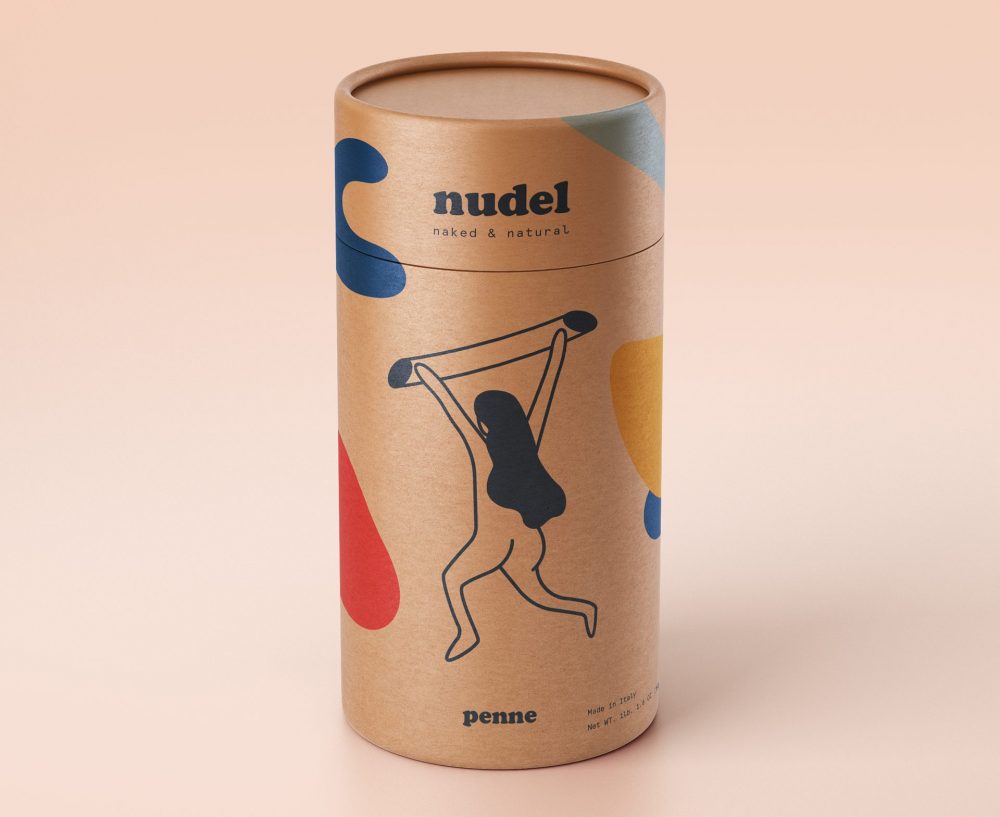 The Nudel Pasta Packaging Come Nude People