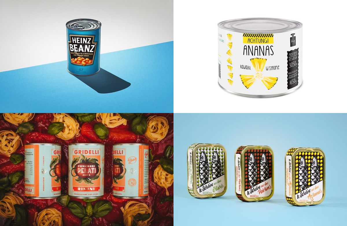 Canned Food Packaging Design