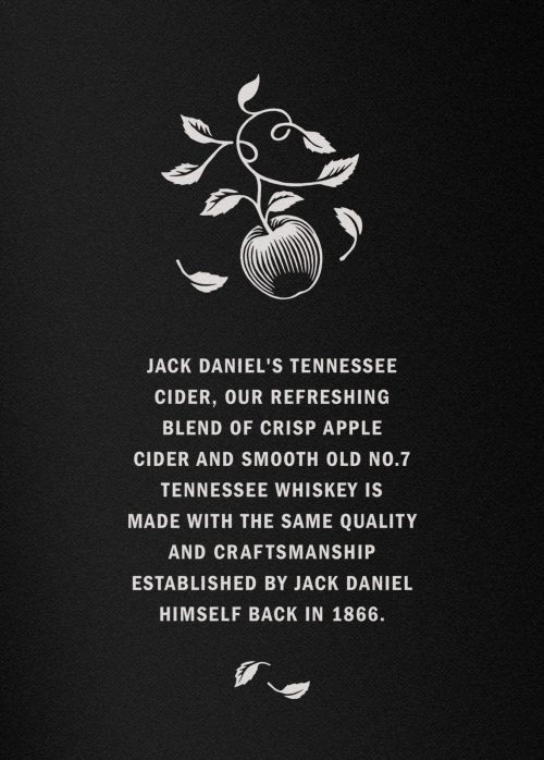 Check Out The Great Looking Jack Daniel’s Tennessee Cider