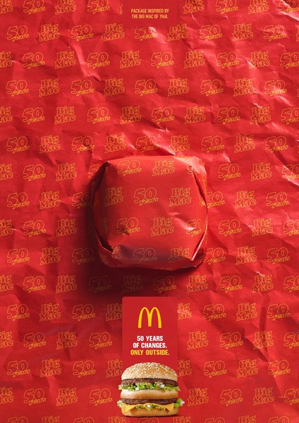 Big Mac Ads - Wrapped In History