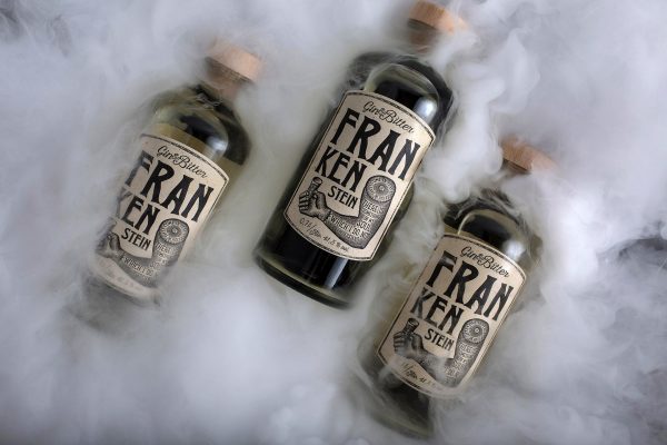 Frankenstein Gin & Bitter Packaging Design
