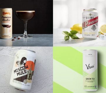 Canned Cocktail Packaging Design Inspiration
