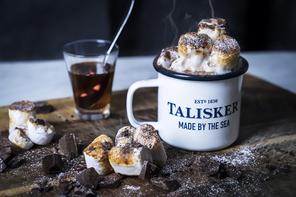 Hot Chocolate with Single Malt Whisky - Just in time for winter