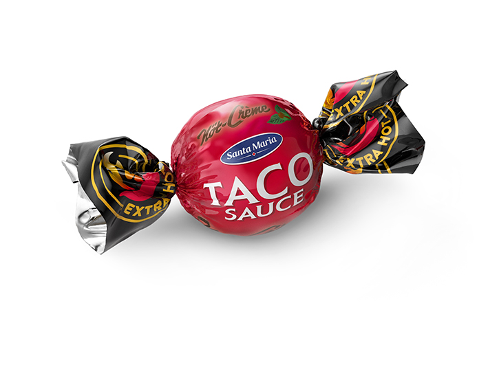 Now you can get Taco Sauce Chocolate in Sweden